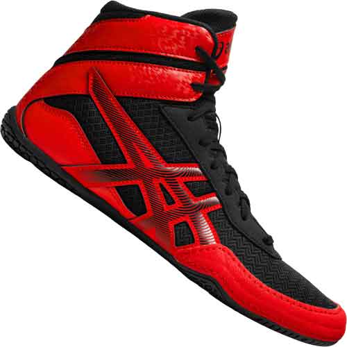 Asics MatControl 3 Wrestling Shoes Red