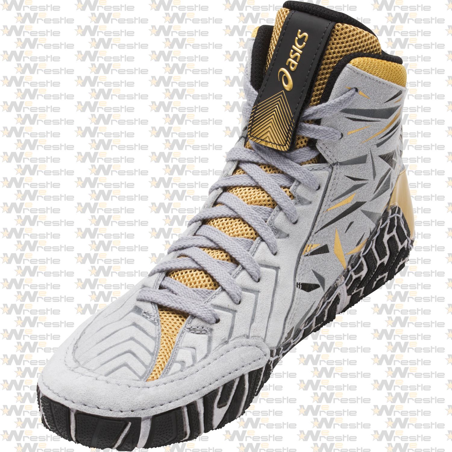 youth asics aggressor wrestling shoes