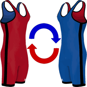 adidas Reversible Wrestling Singlet