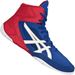 Asics Cael V8.0 Wrestling Shoes - Blue / Red