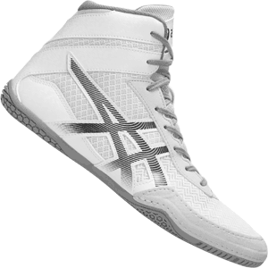 Asics Matcontrol 3 Wrestling Shoes - White Gray