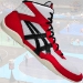  Asics Matflex 7 Wrestling Shoes - Red Black