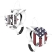 Cliff Keen Signature USA Monogram Wrestling Headgear