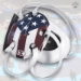 Cliff Keen Signature USA Monogram Wrestling Head Gear - Stars n Stripes Side
