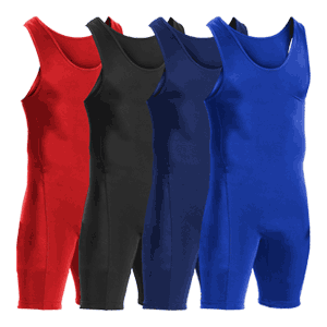 Alleson Athletic Kids Wrestling Singlet - Available in 4 Solid Colors