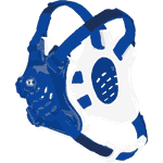 Royal Blue / White