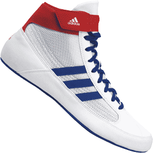 adidas HVC 2 Youth Wrestling Shoes - Red White Blue